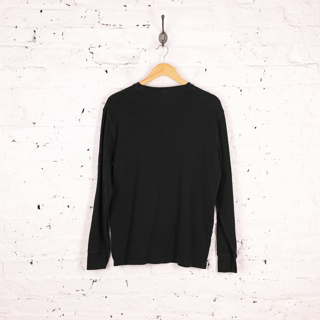 Ralph Lauren Long Sleeve T Shirt - Black - M