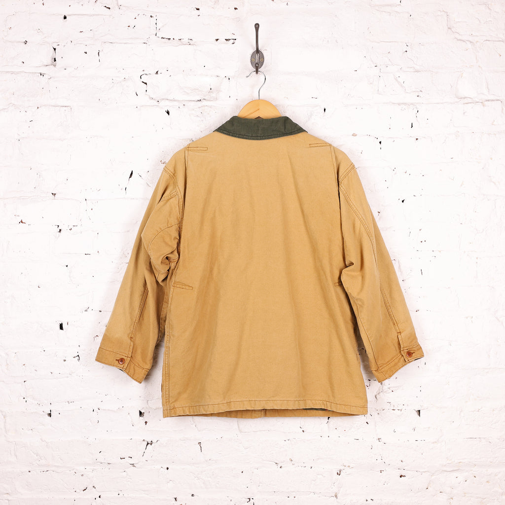 Women's LL Bean Barn Chore Jacket - Sand - Women's M