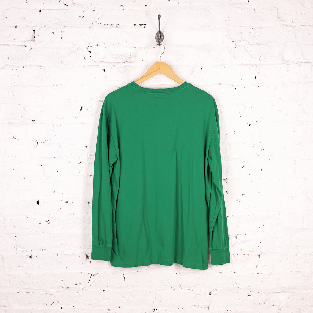 Ralph Lauren Long Sleeve T Shirt - Green - M