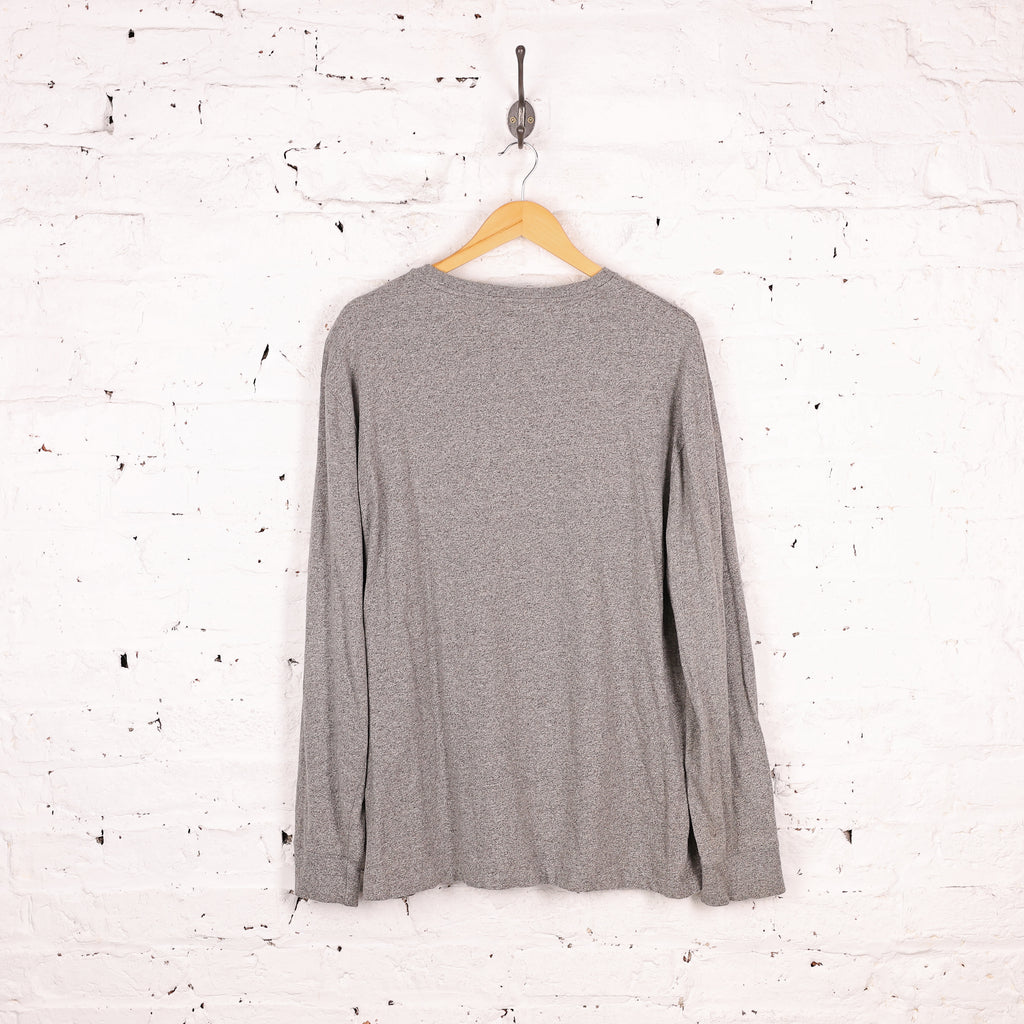 Ralph Lauren Long Sleeve T Shirt - Grey - L
