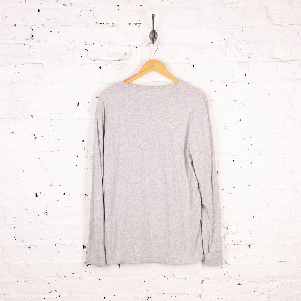 Ralph Lauren Long Sleeve T Shirt - Grey - L