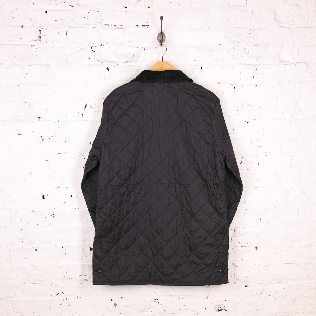 Barbour Liddesdale Quilted Jacket - Black - M