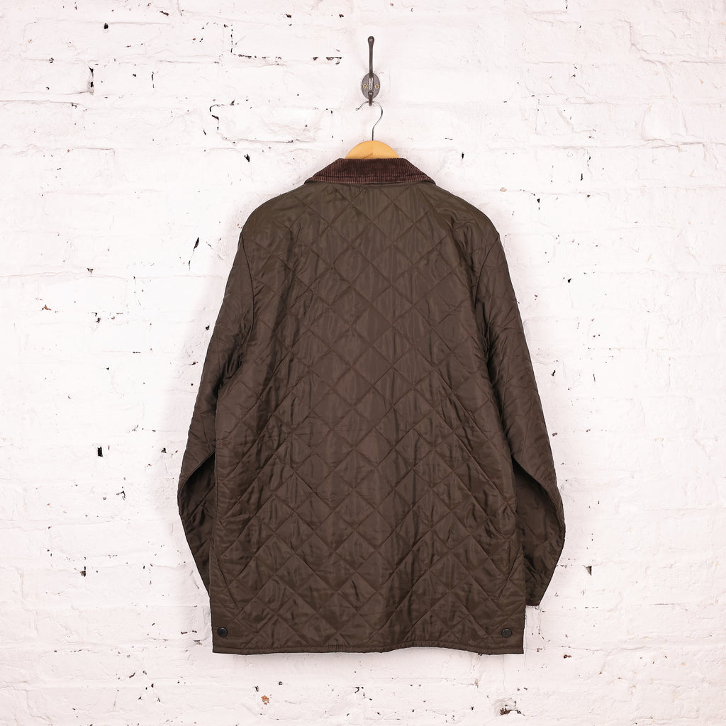 Barbour Quilted Jacket - Brown - L