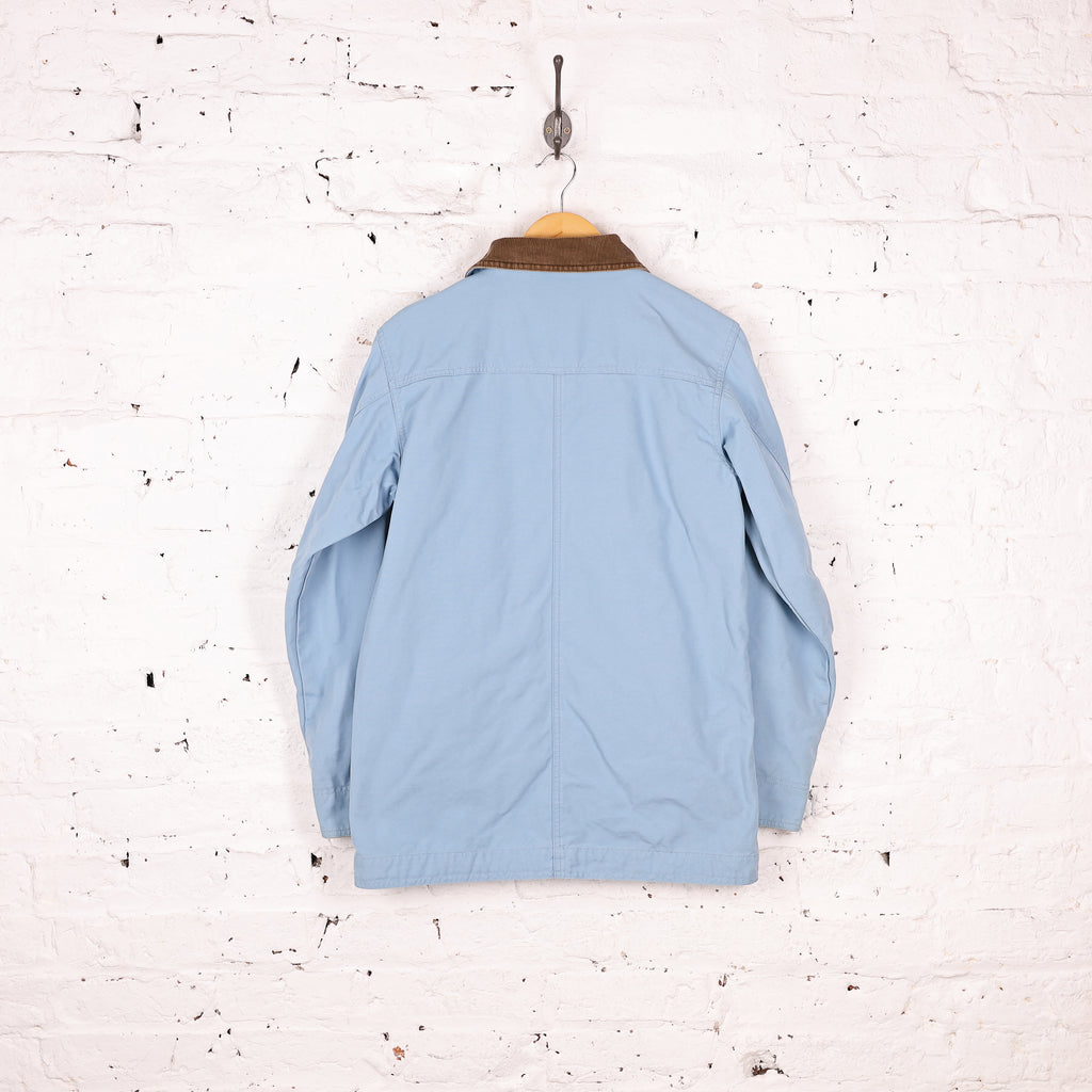 Women's LL Bean Barn Chore Jacket - Blue - Women's XS
