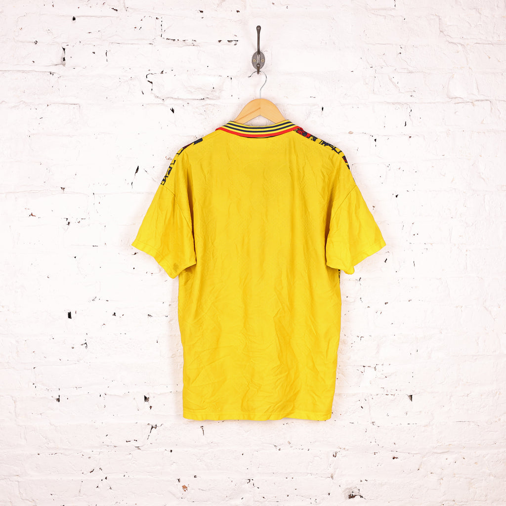 Nottingham Forest 1995 Umbro Away Football Shirt - Yellow - L
