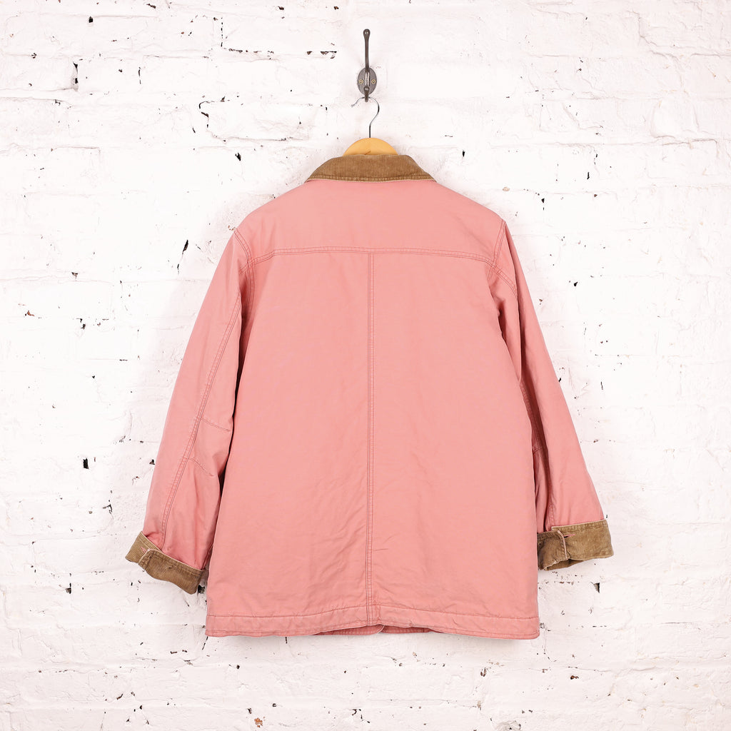 Women's LL Bean Barn Work Jacket - Pink - Women's L