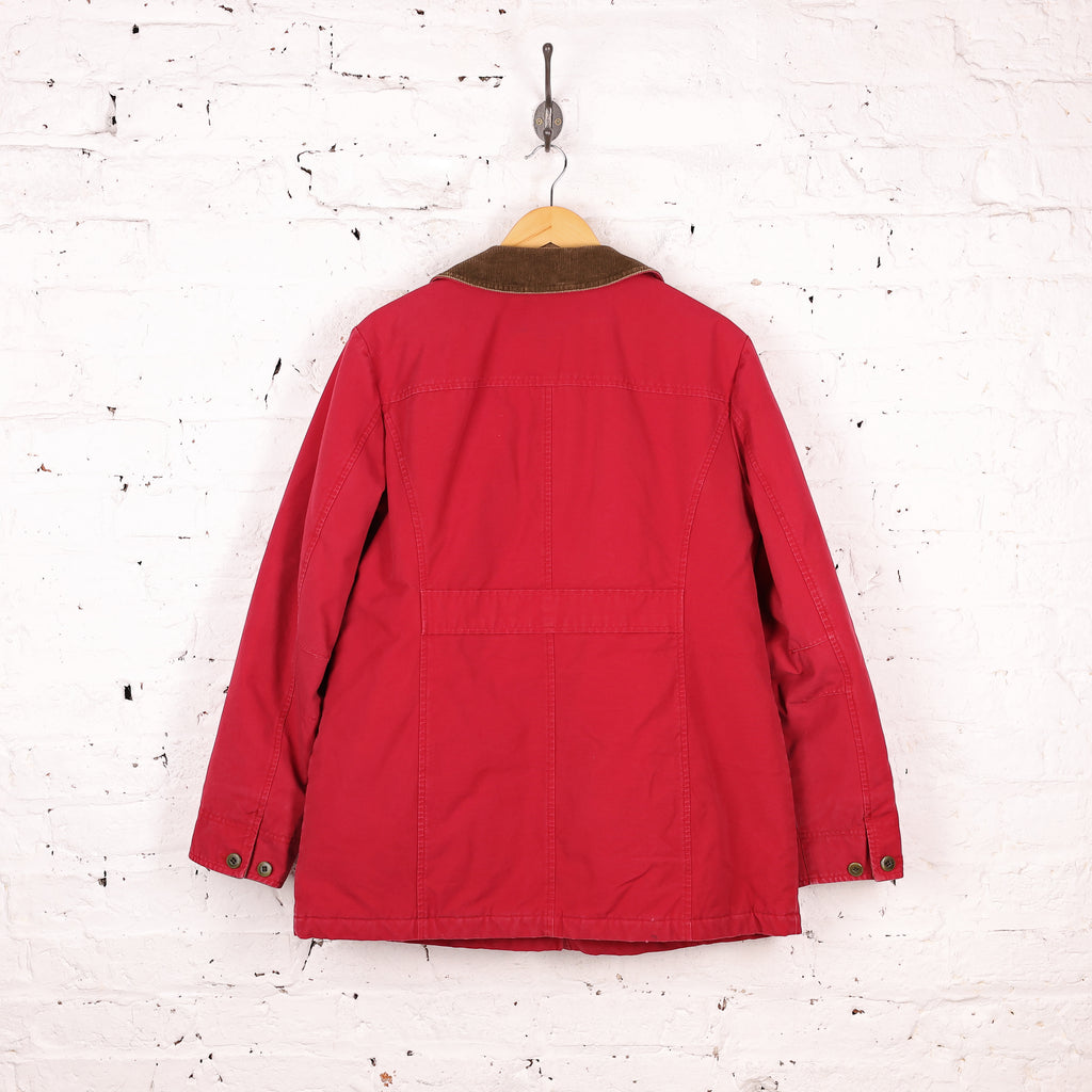 LL Bean Barn Work Jacket - Red - M