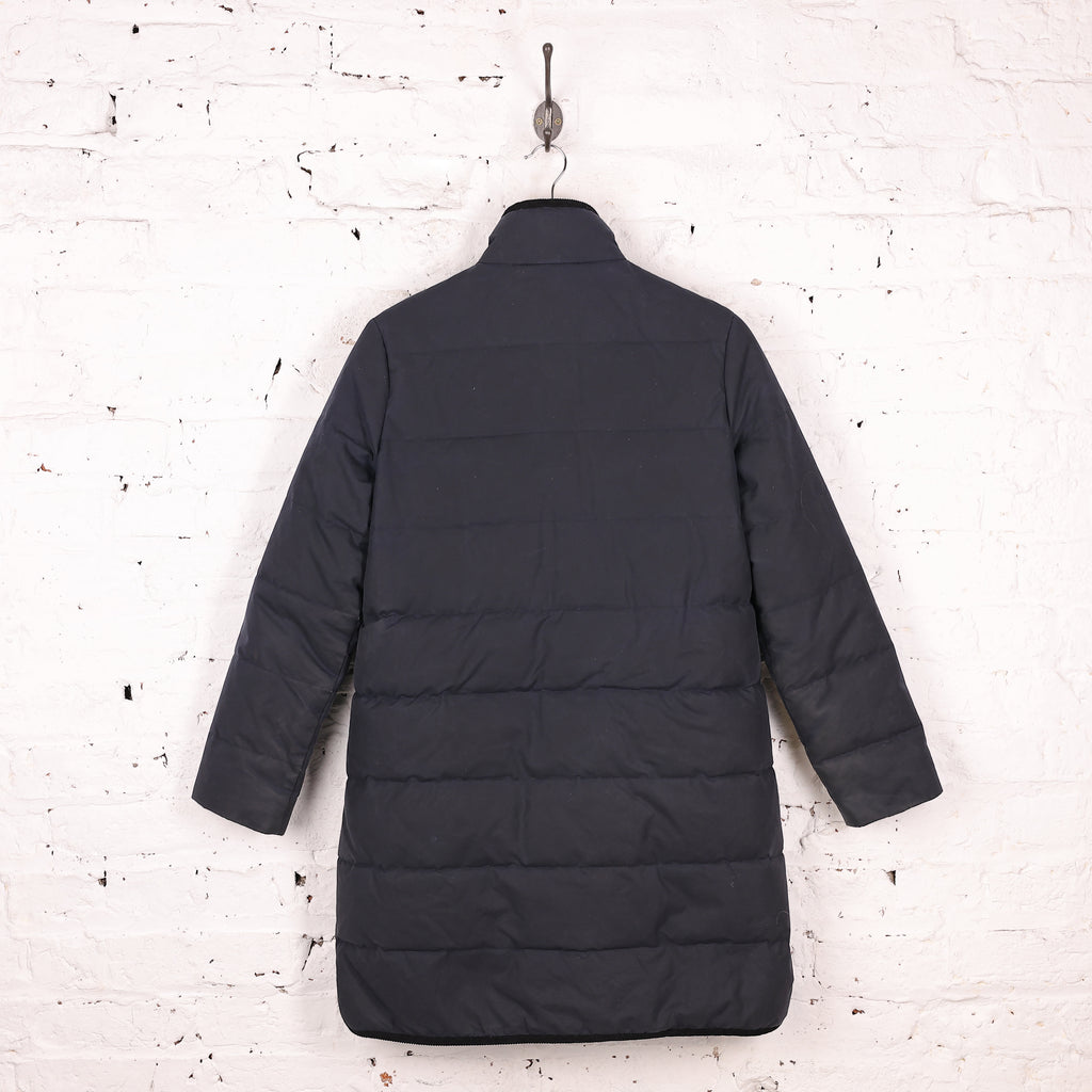 Women's Quilted Barbour Coat - Blue - Women's M