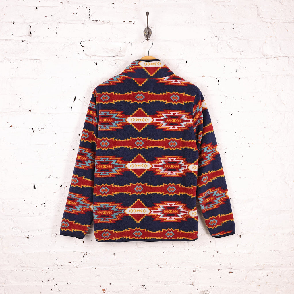 90s Pattern Fleece - Blue - S