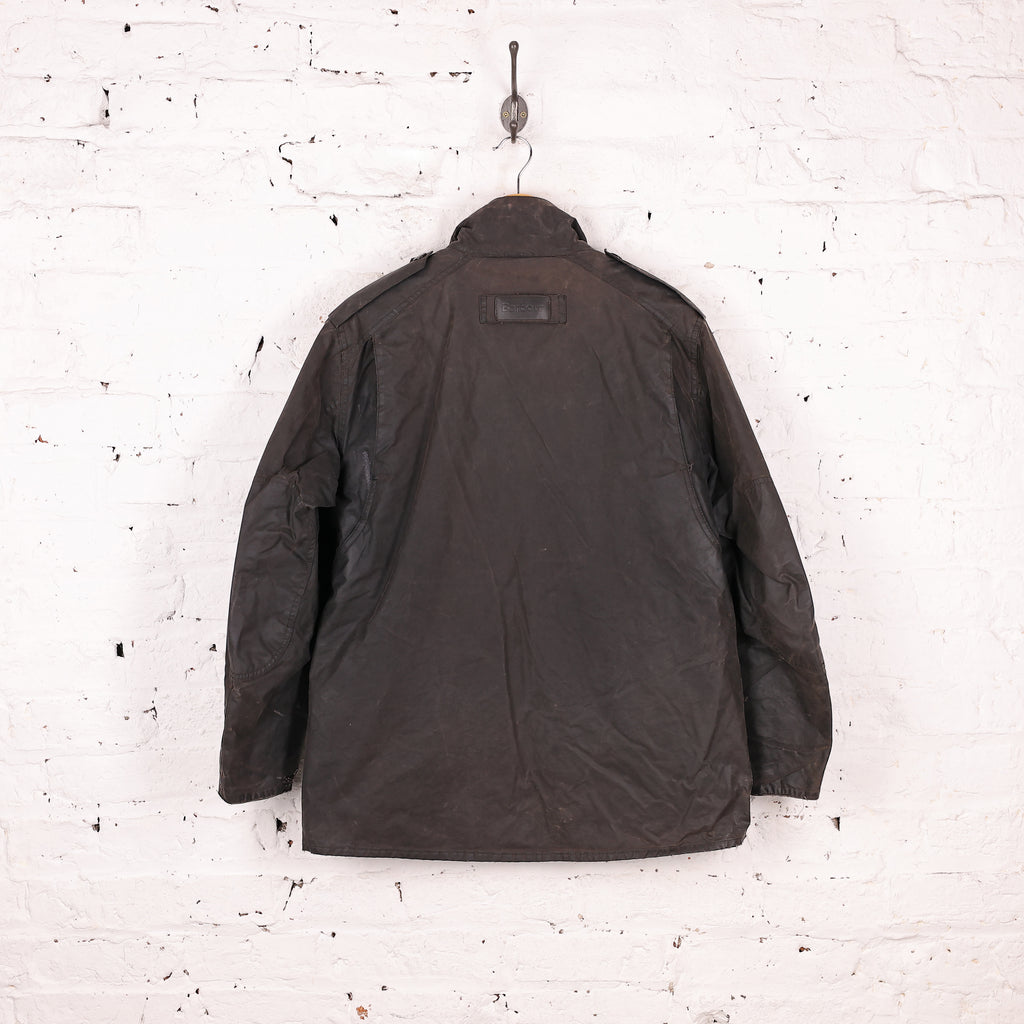Barbour Trooper Wax Jacket - Blue - M