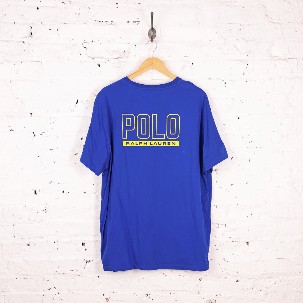 Ralph Lauren Polo T Shirt - Blue - XL