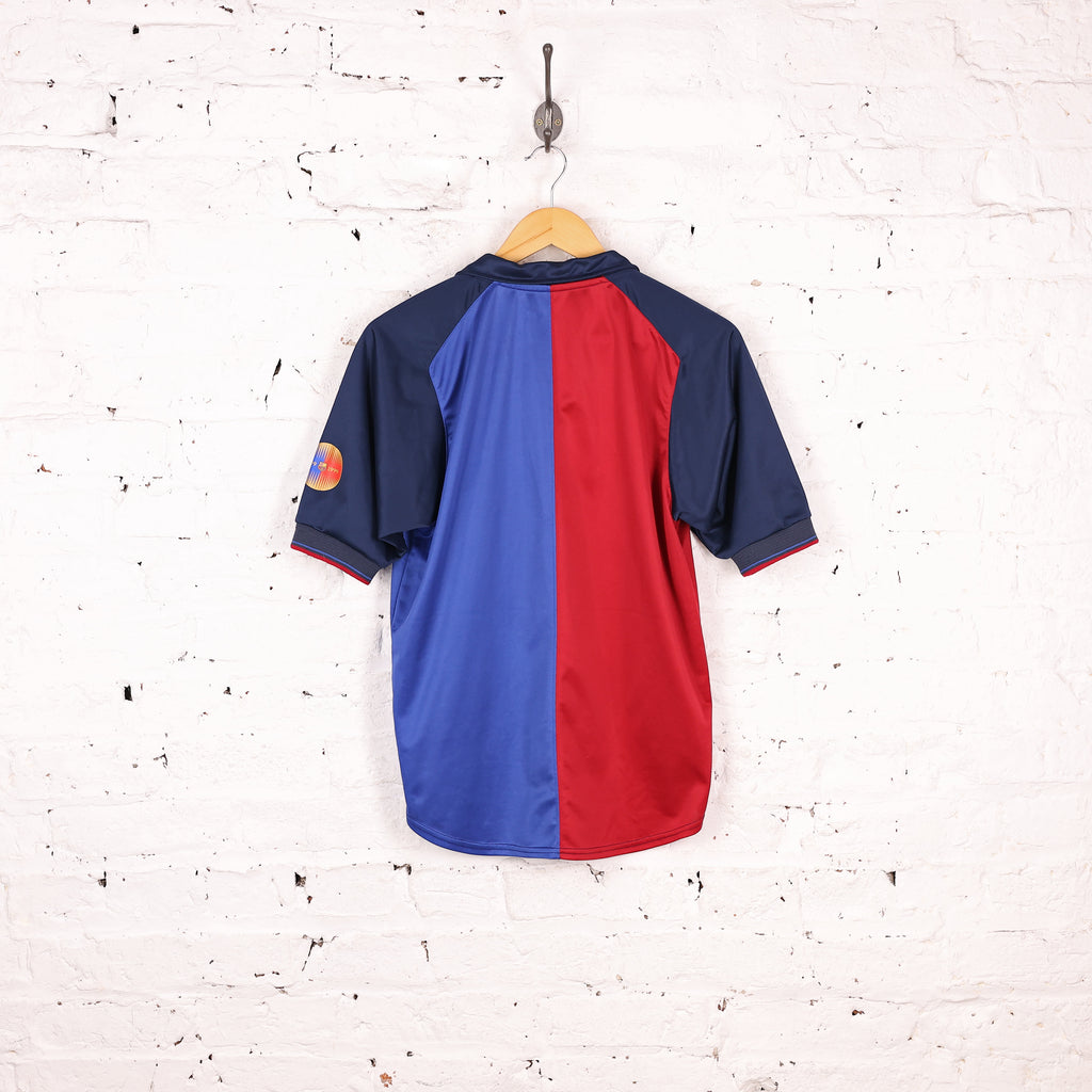 Kids FC Barcelona 1999 Away Football Shirt - Red - XL Boys