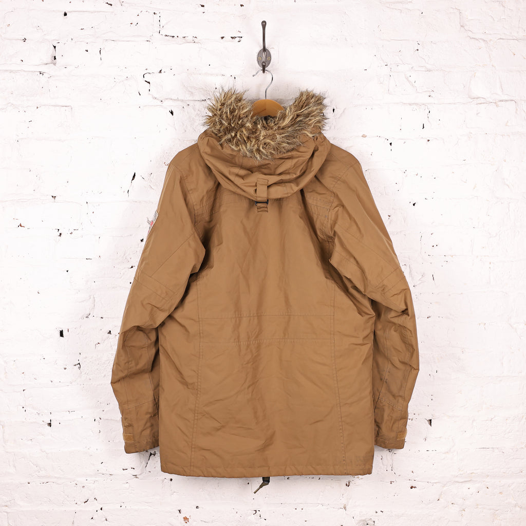 Helly Hansen Parka Coat Jacket - Brown - L