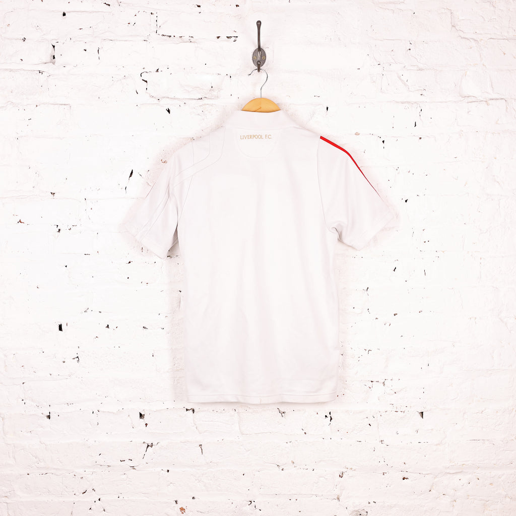 Liverpool 2008 Adidas Football Polo Shirt - White - S