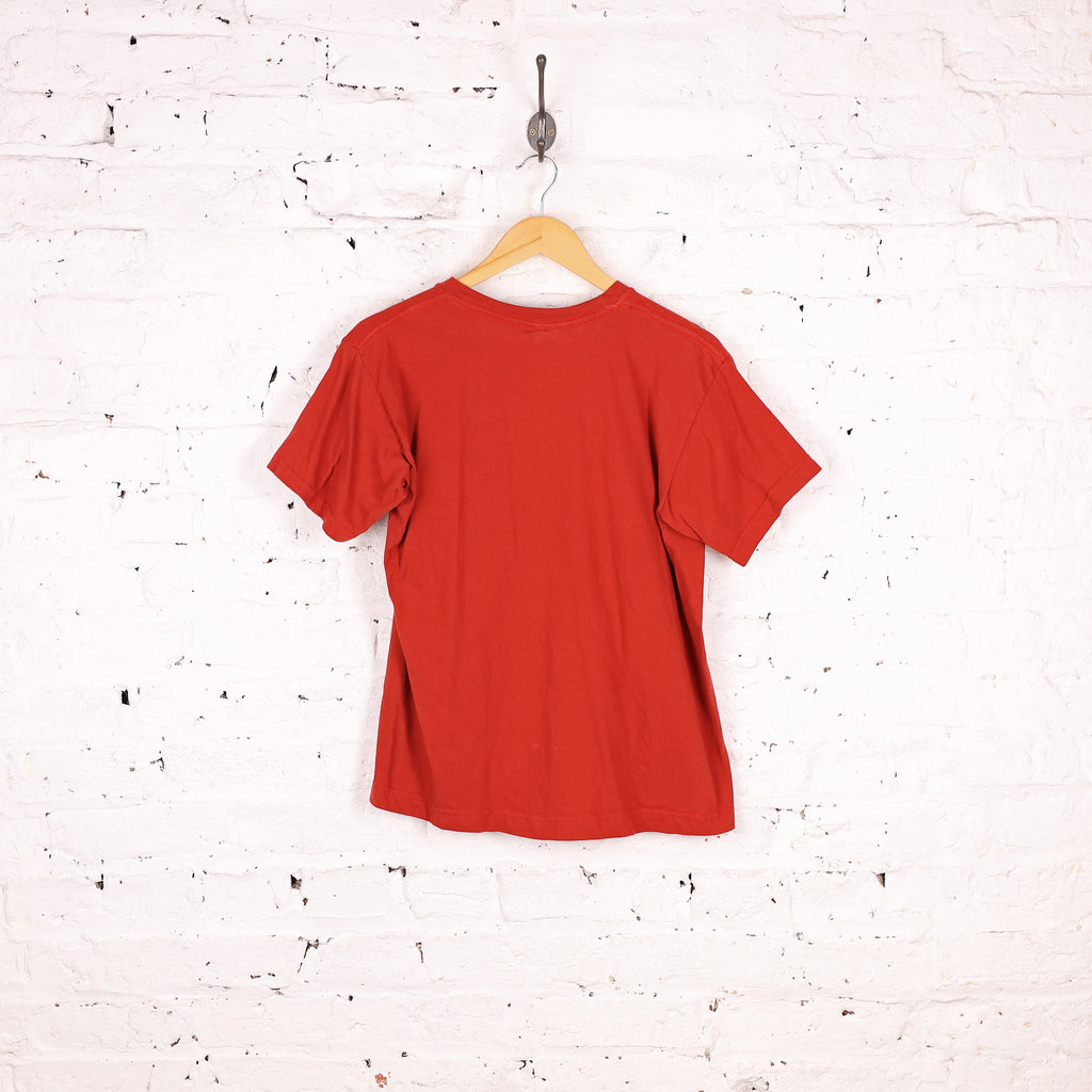 90s Harley Davidson Short Sleeve T Shirt - Red - M