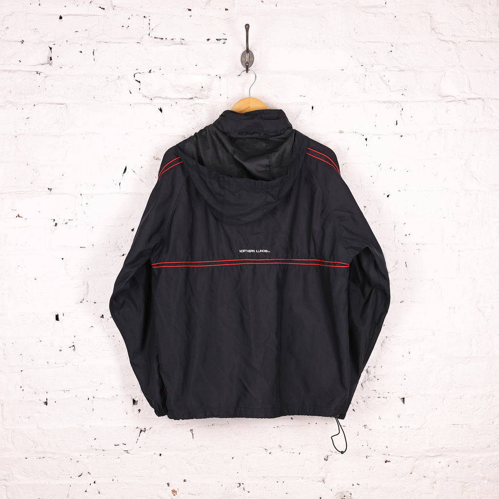 Northern Illinois Huskies 1/4 Zip Shell Jacket - Black - M