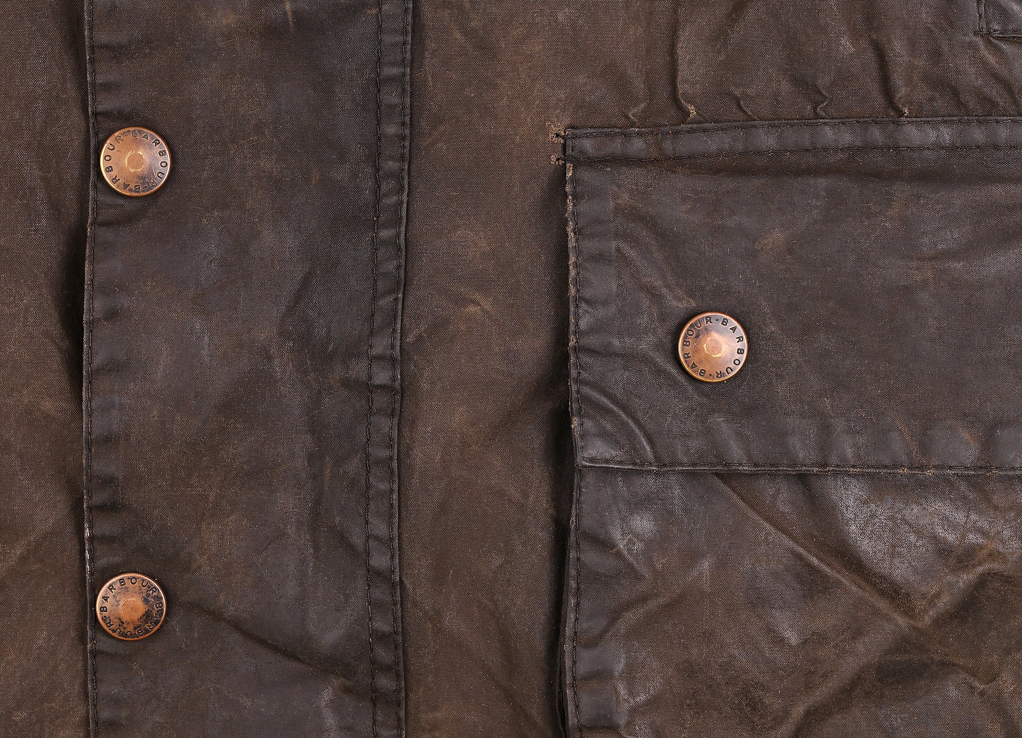 90s Barbour Beaufort Jacket ボロ フェード Barbour 90s beaufort - Gem