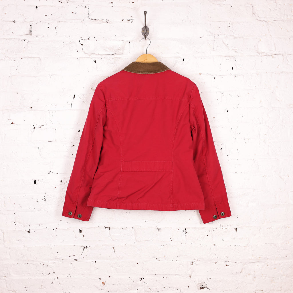 Women's LL Bean Cropped Barn Chore Jacket - Red - Women's S