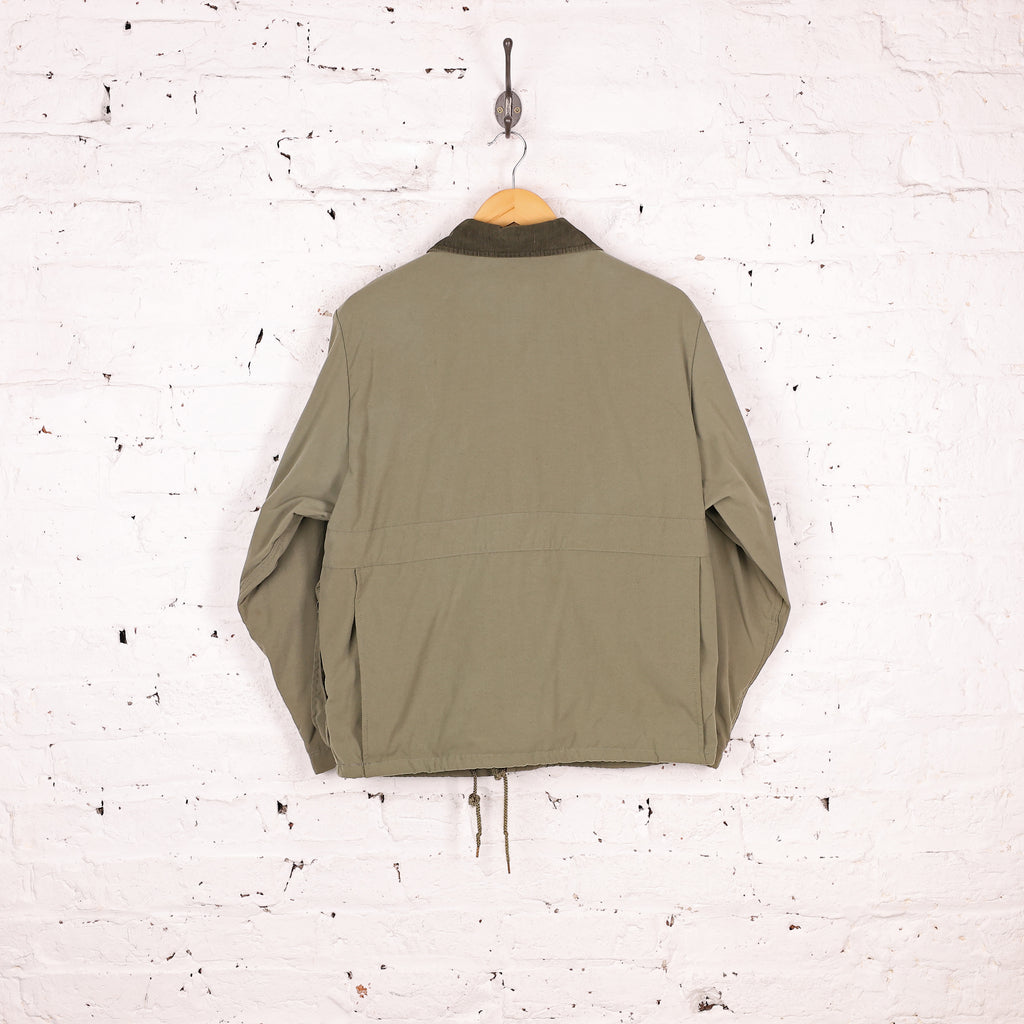 LL Bean Cropped Chore Jacket - Green - L