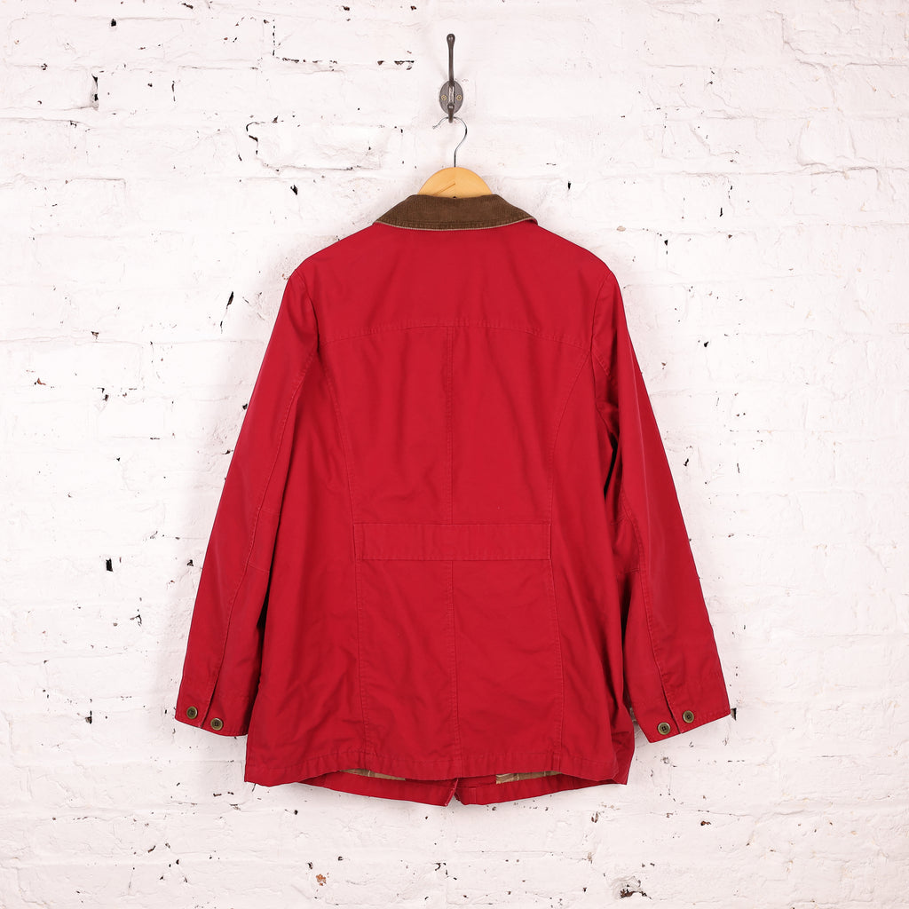 Women's LL Bean Barn Chore Jacket - Red - Women's XL
