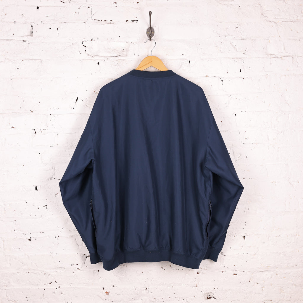 Notre Dame Shell Drill Top - Blue - XL