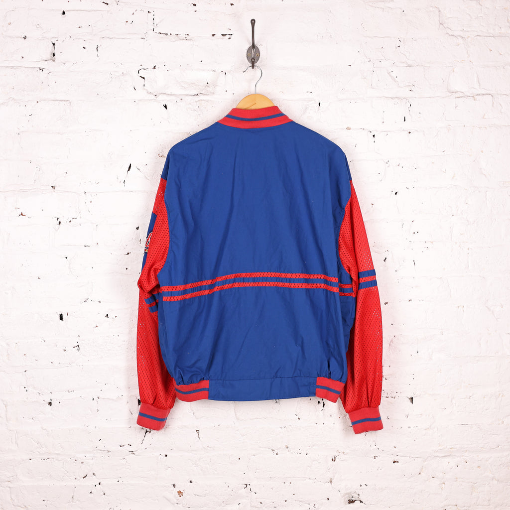 Atlanta Braves 90s Baseball Bomber Jacket - Blue - XL