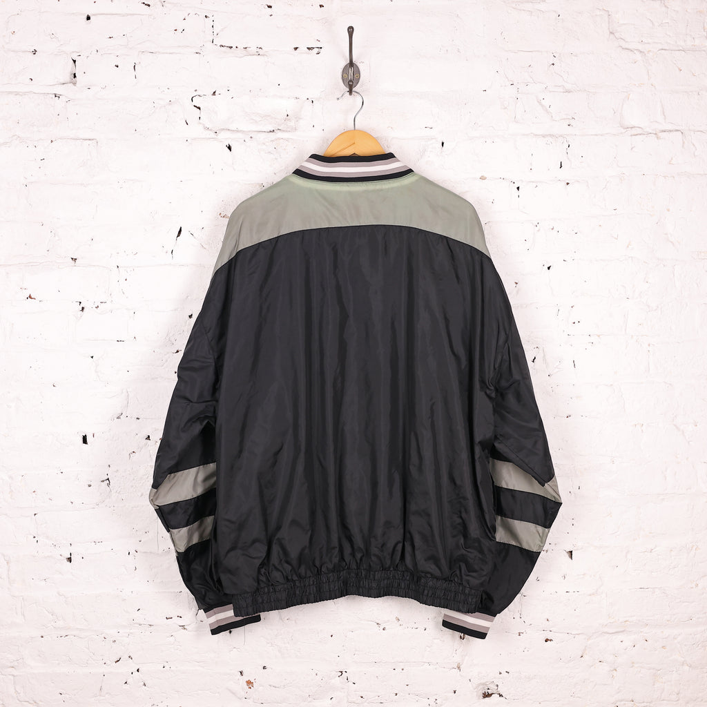 Chicago White Sox 1/4 Zip Reversible Fan Jacket - Black - XXL