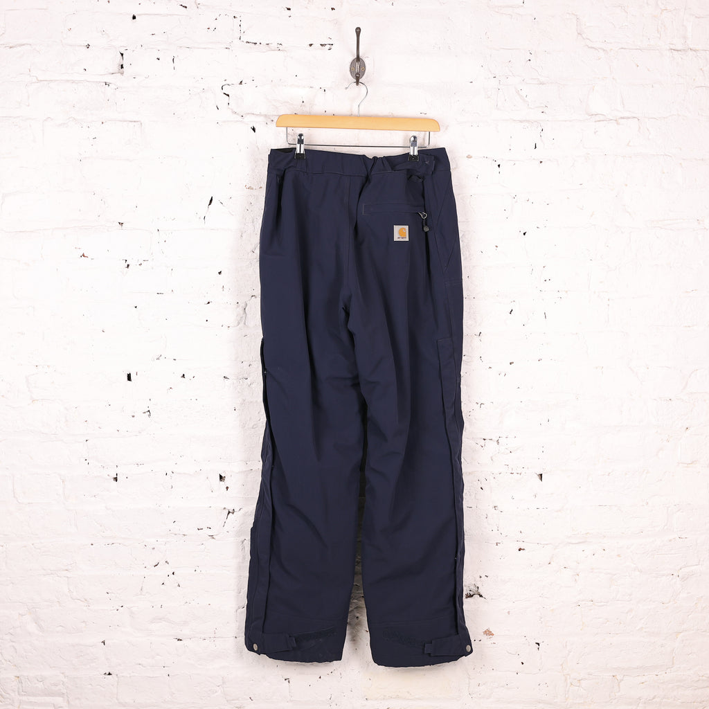 Carhartt Strom Defender Waterproof Pants - Blue - M