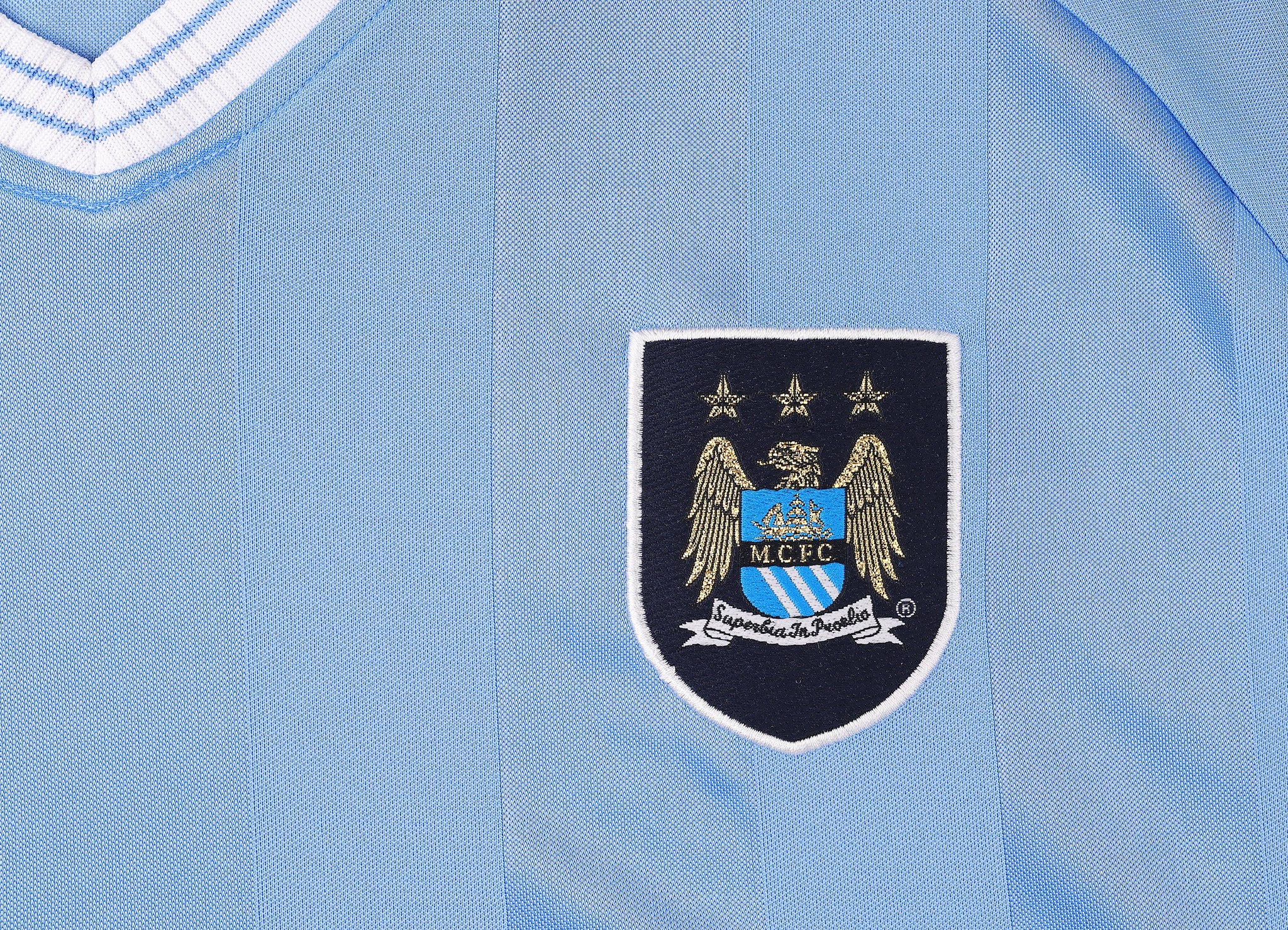 Manchester City 2003 Reebok Home Football Shirt - Blue - XL – Headlock