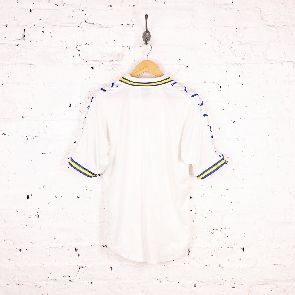 Leeds United 1999 Puma Home Football Shirt - White - S
