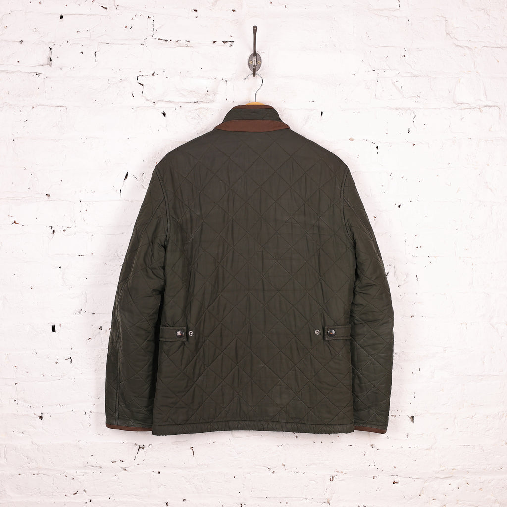 Barbour Quilted Jacket - Green - S