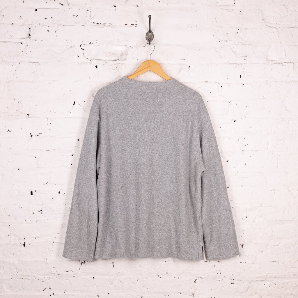 Ralph Lauren Polo Sport V Neck Fleece - Grey - XXL