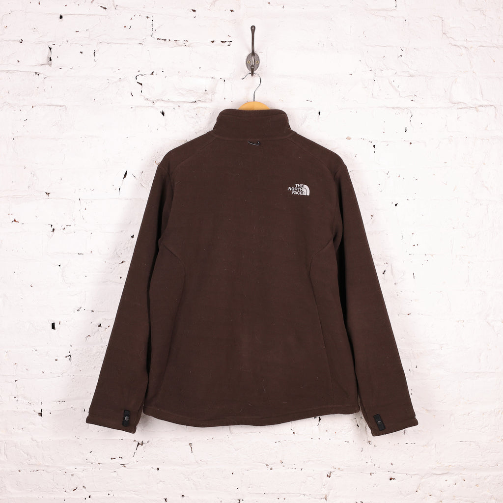 The North Face Full Zip Fleece - Brown - M