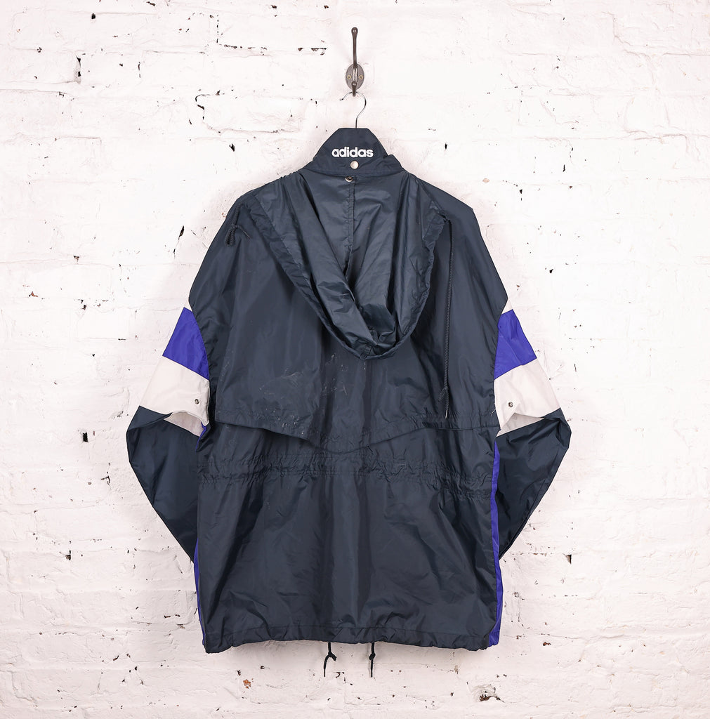 Adidas 90s Rain Jacket Cagoule - Blue - XXL