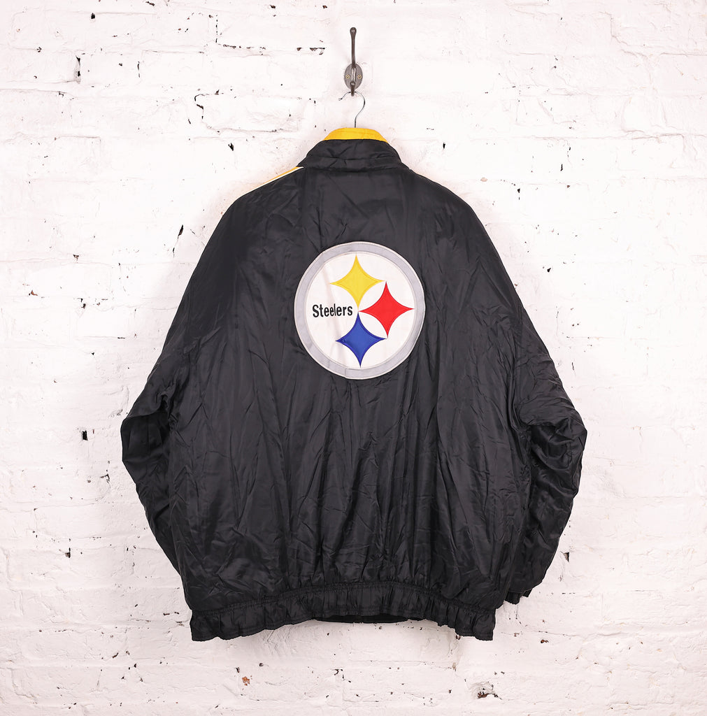 Pittsburgh Steelers NFL Starter American Football Jacket - Black - XL