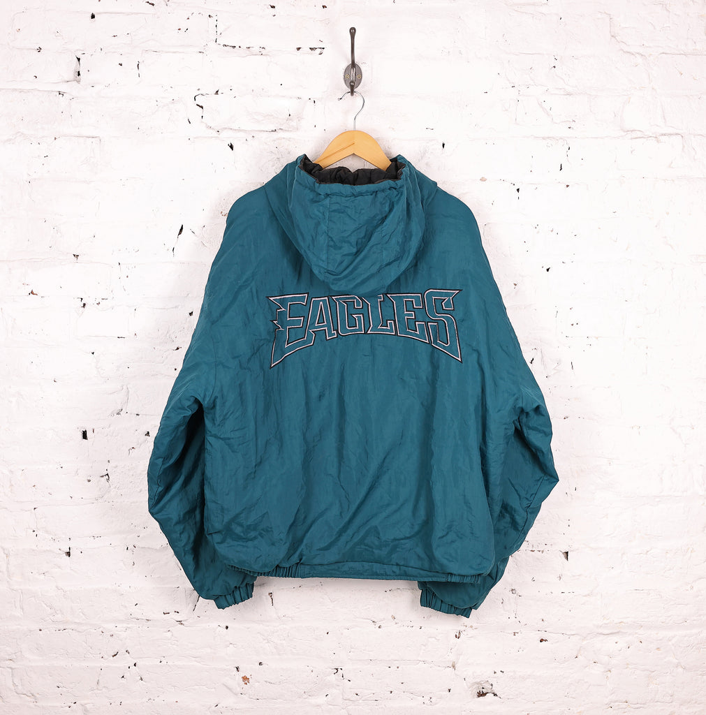 Philadelphia Eagles Reversible NFL Hooded Jacket - Green - L