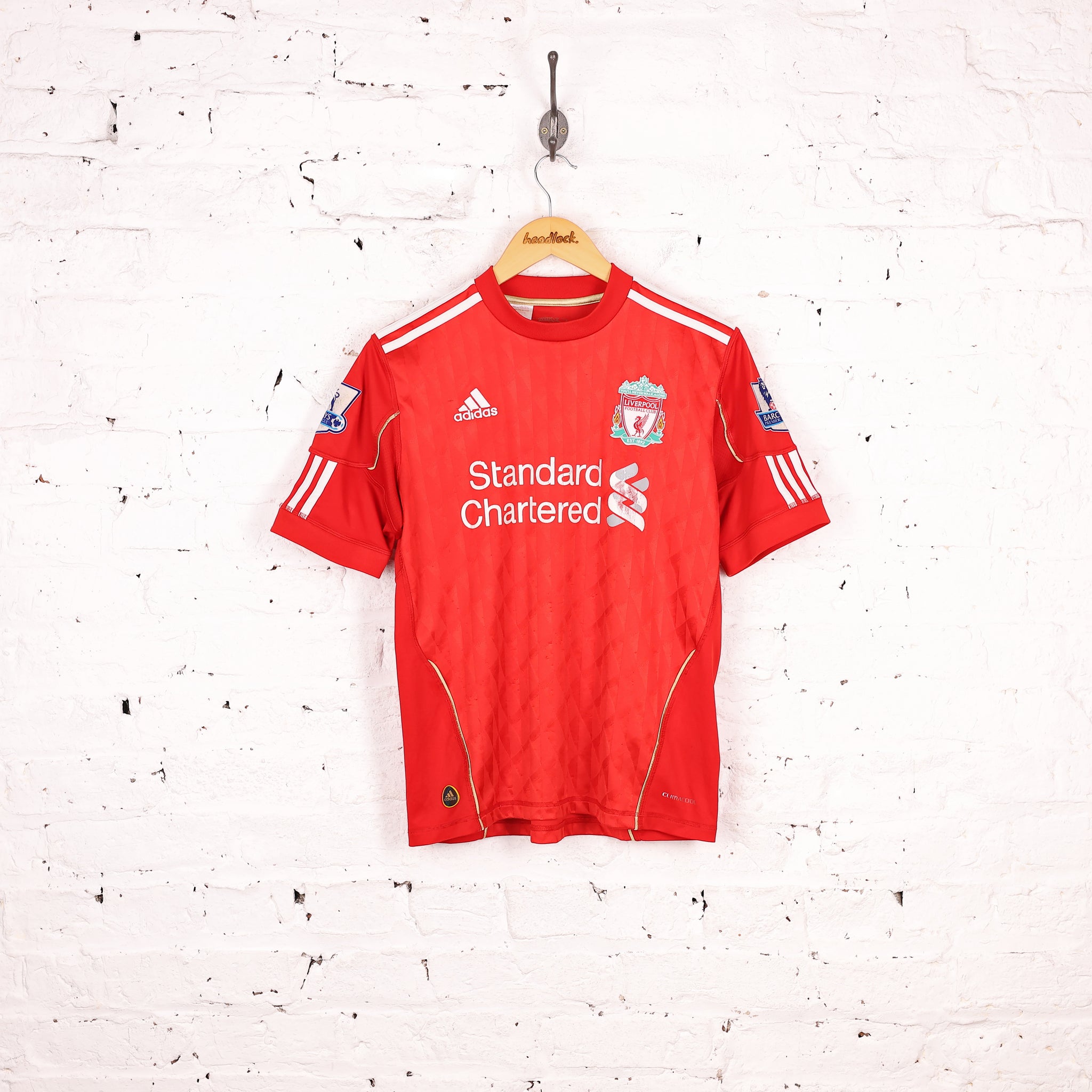 Liverpool 2010 Adidas Home Football Shirt - Red - XS – Headlock