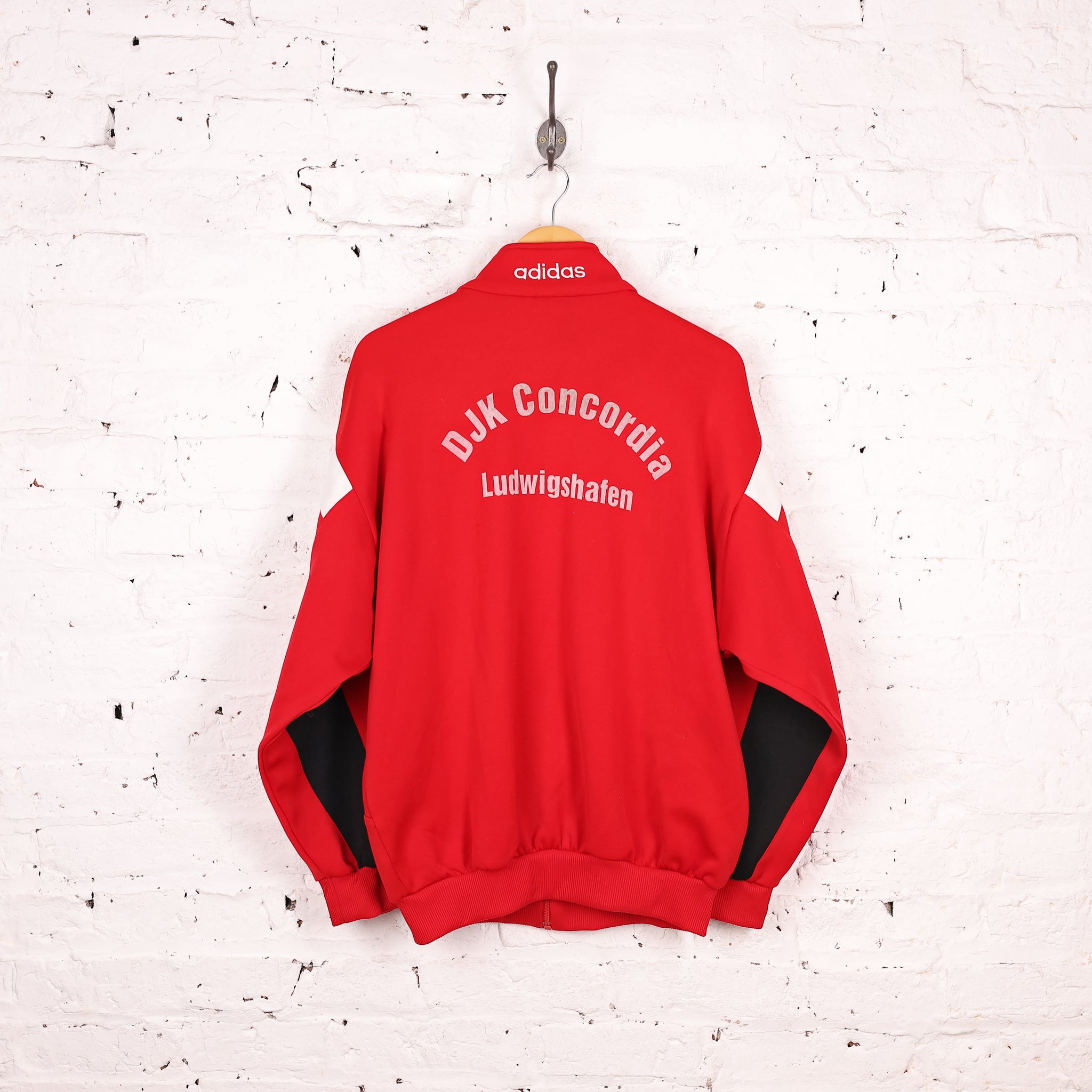 Adidas 90s Tracksuit Top Jacket - Red - L – Headlock
