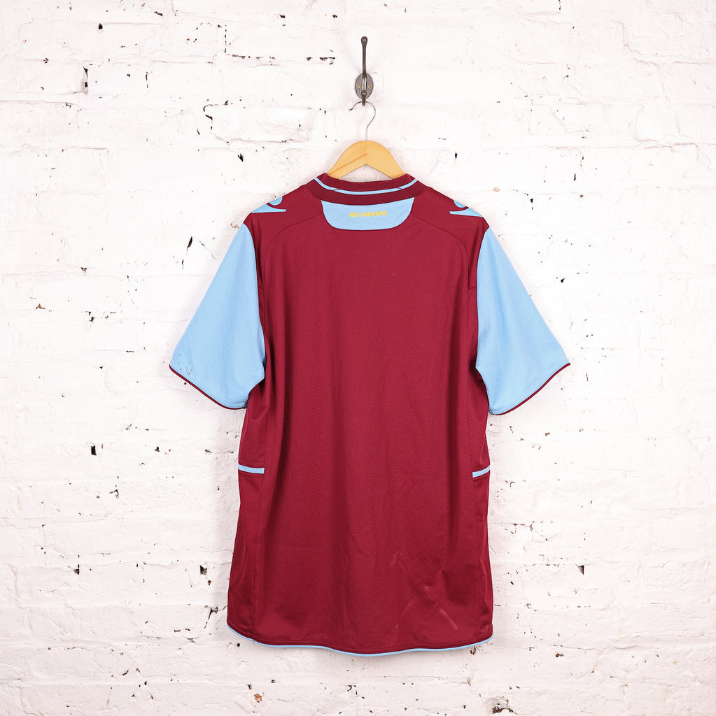 Macron West Ham United 2012 Home Football Shirt - Red - XL