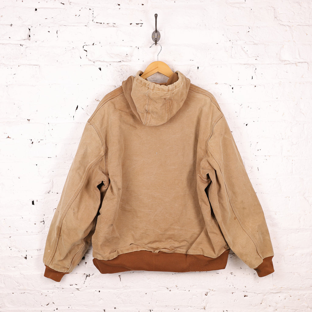 Carhartt Hooded Work Jacket - Sand - XXL