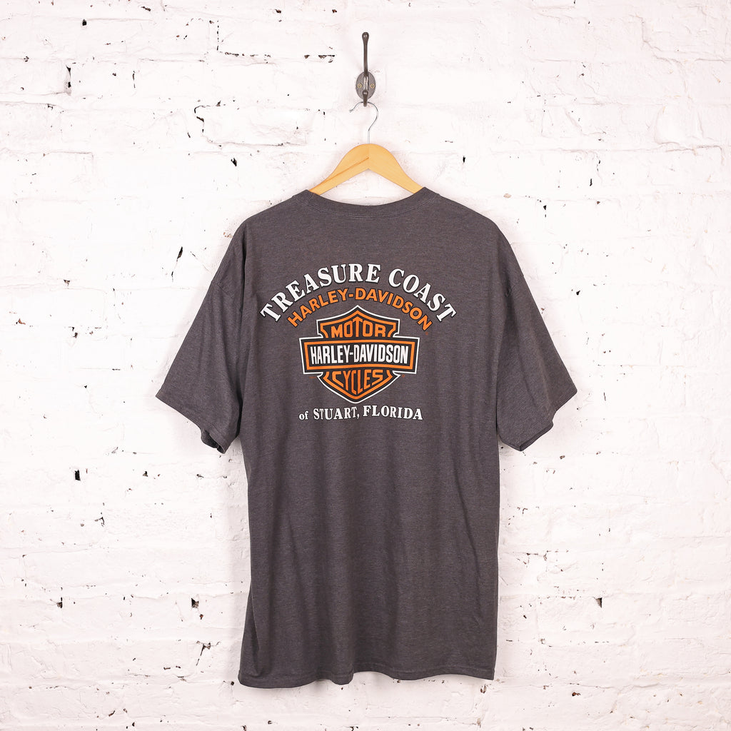 Harley Davidson Treasure Coast - Grey - XXL