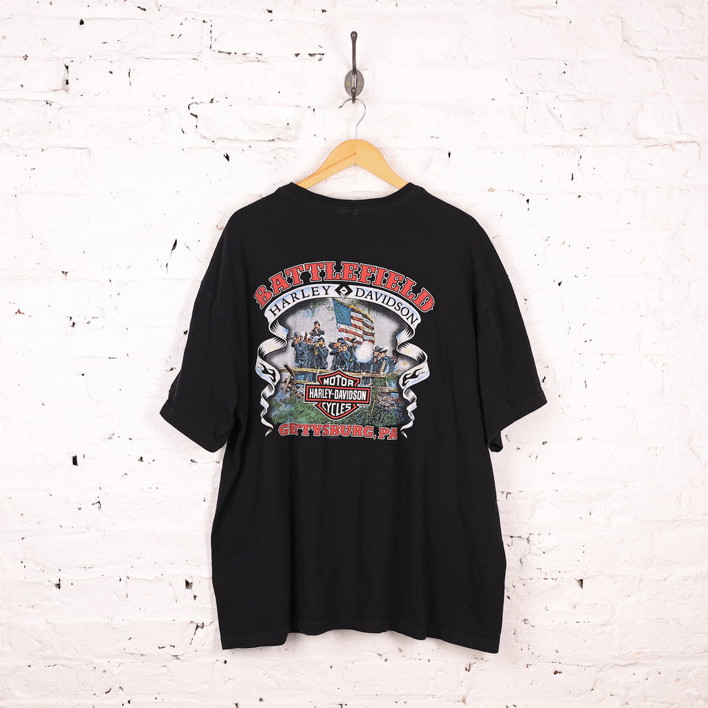 Freedom Machines Harley Davidson T Shirt - Black - XXL