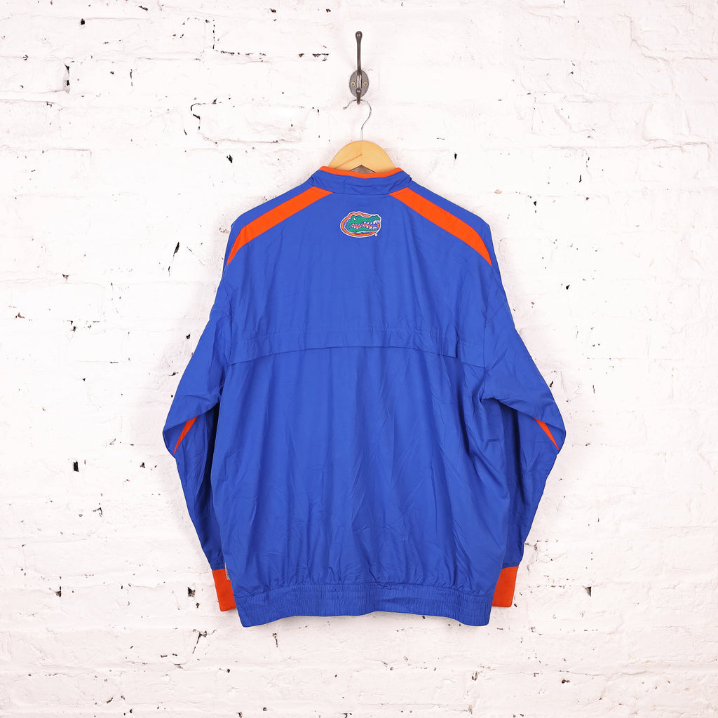 Florida Gators 1/4 Zip Nike Storm Fit Shell Jacket - Blue - L