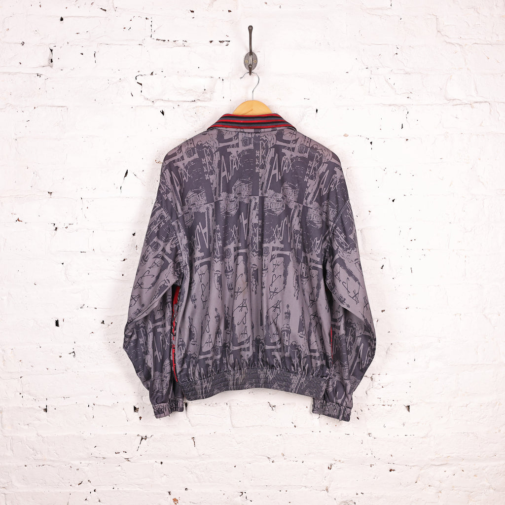 Umbro Ajax 1996 Tracksuit Top Jacket - Grey - M