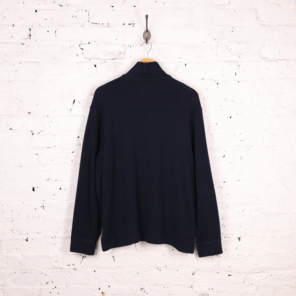 Ralph Lauren 1/4 Zip Sweatshirt - Blue - XL