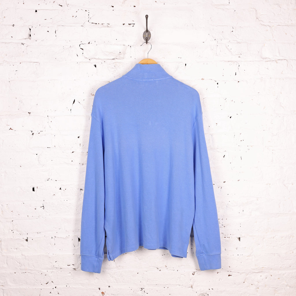 Ralph Lauren 1/4 Zip Sweatshirt - Blue - XL