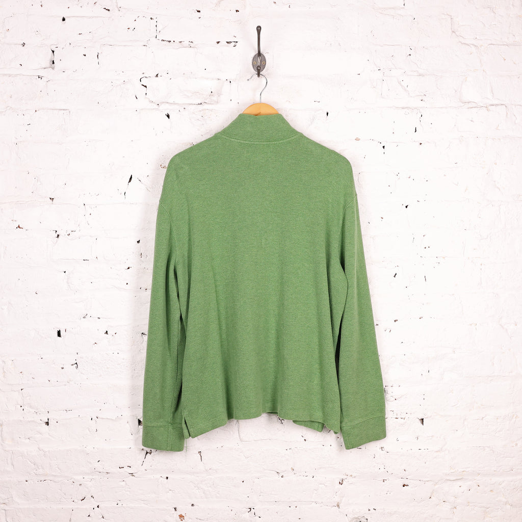 Ralph Lauren 1/4 Zip Sweatshirt - Green - XL