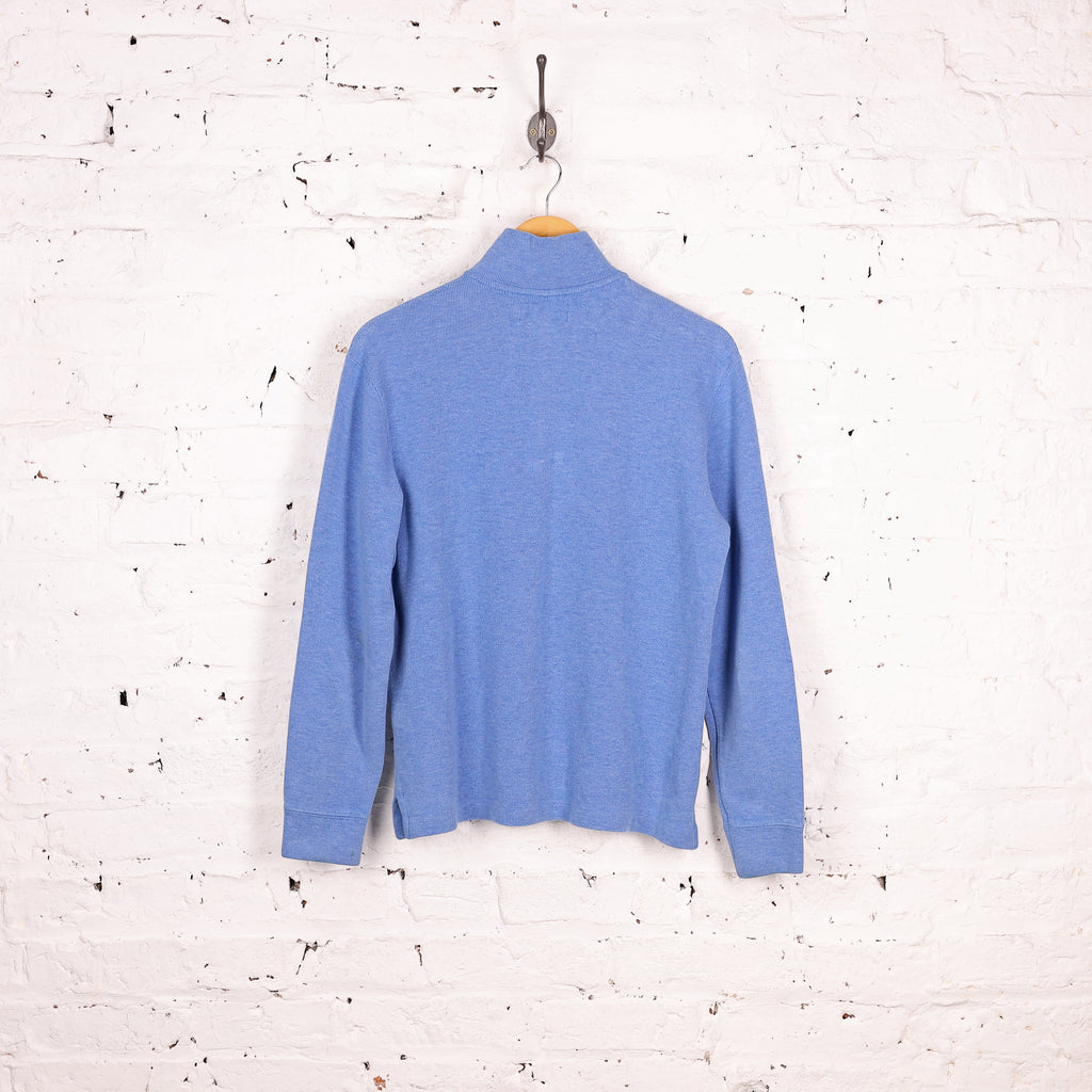 Ralph Lauren 1/4 Zip Sweatshirt - Blue - S