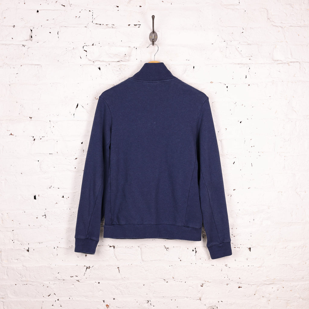 Lacoste 1/4 Zip Sweatshirt - Blue - M
