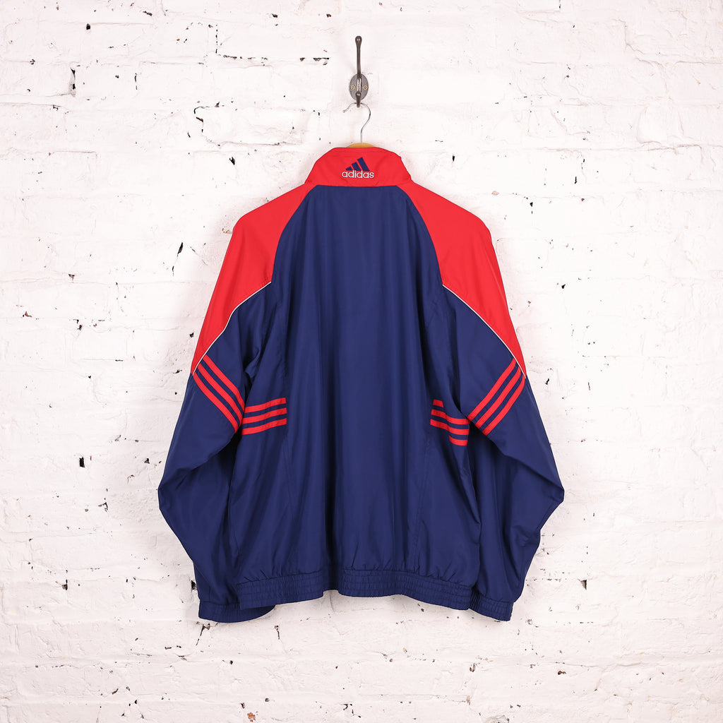 Adidas 90s Tracksuit Top Jacket - Blue - L